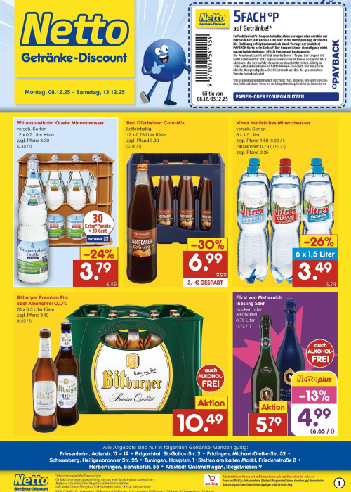 Getränkemarkt in deiner Nähe