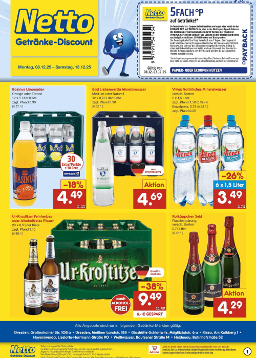 Getränkemarkt in deiner Nähe