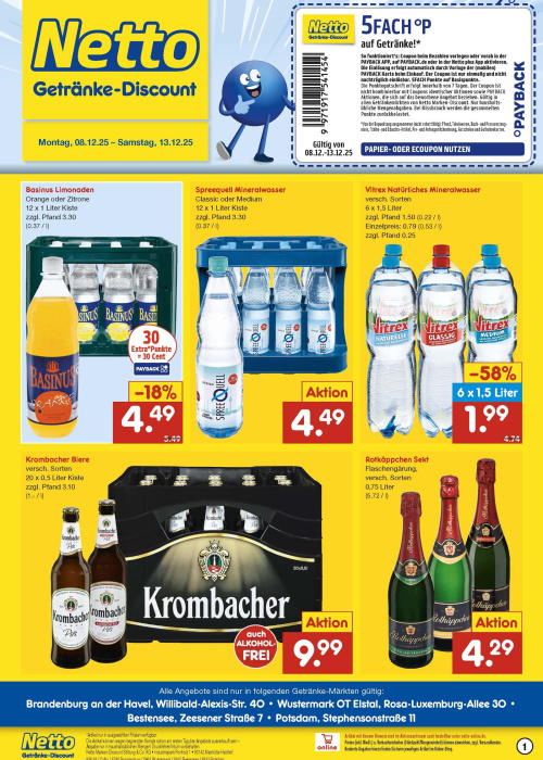 Getränkemarkt in deiner Nähe