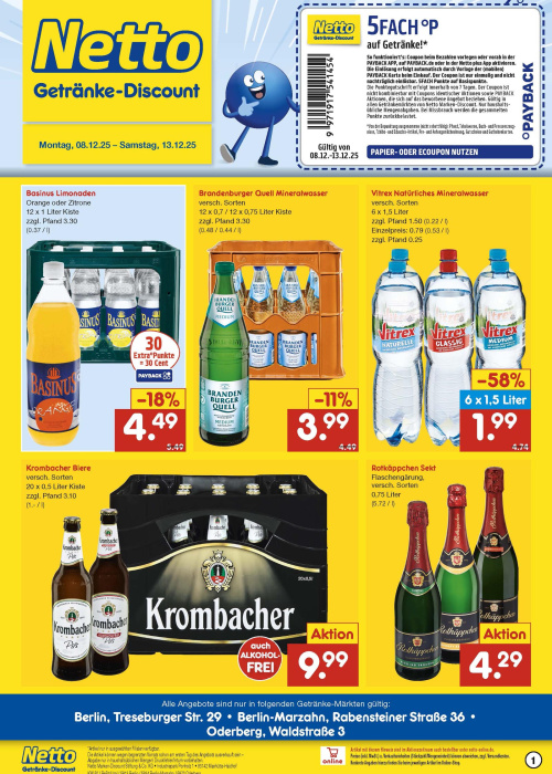 Getränkemarkt in deiner Nähe