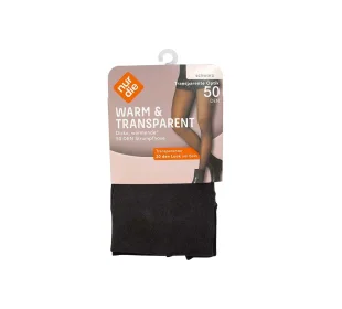 Damen Warm & Transparent Strumpfhose