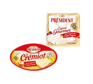 Président Le Crémiot, Carré Gourmet, La Brique oder Snack
