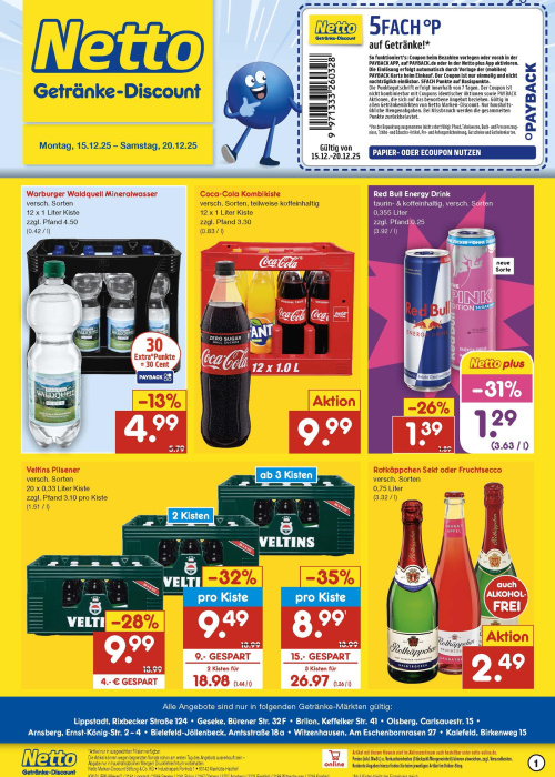 Getränkemarkt in deiner Nähe