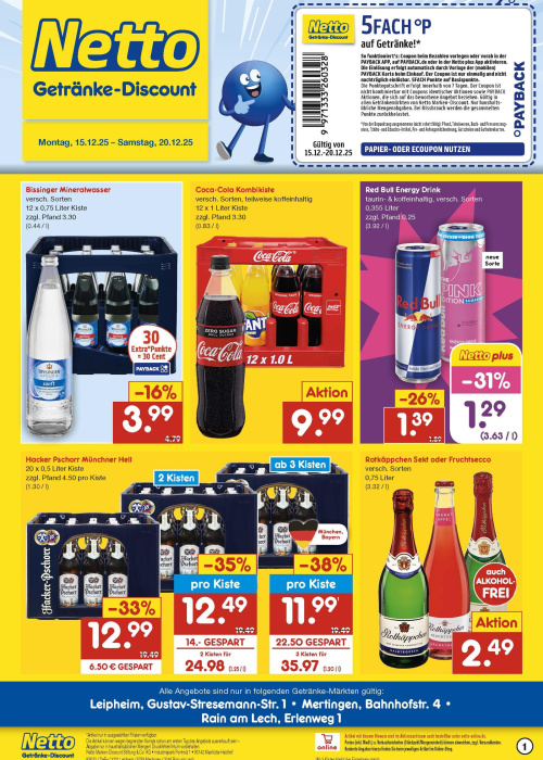 Getränkemarkt in deiner Nähe