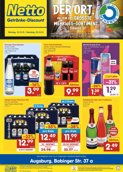 Getränkemarkt in deiner Nähe