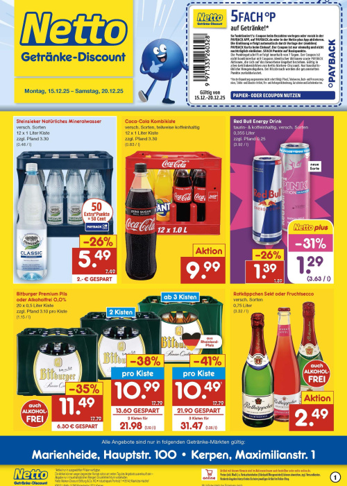 Getränkemarkt in deiner Nähe