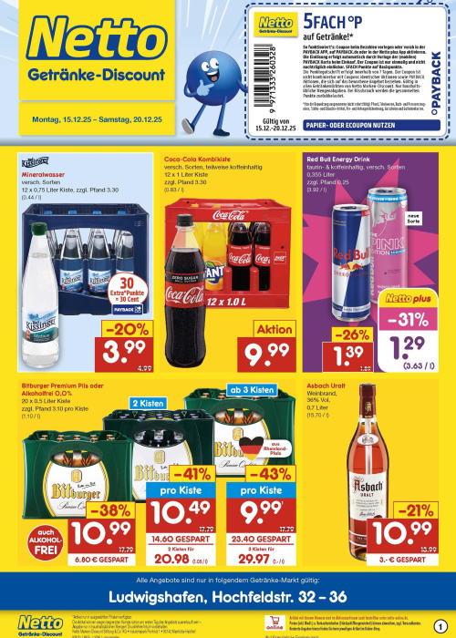 Getränkemarkt in deiner Nähe