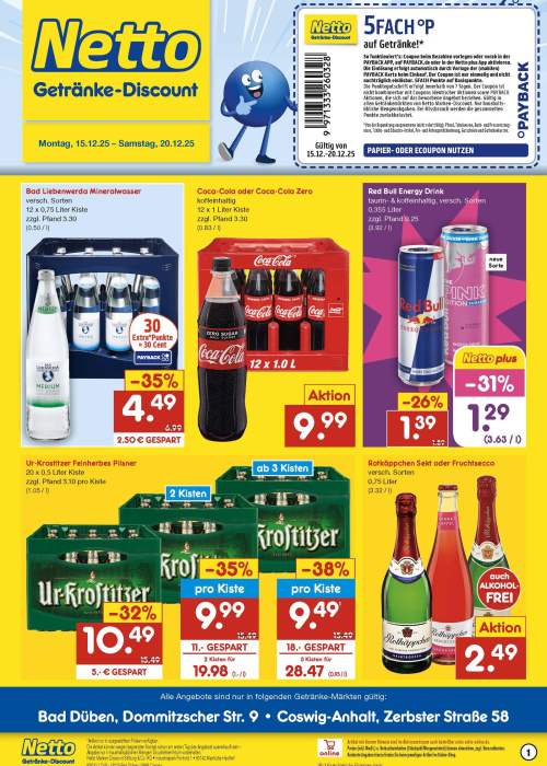 Getränkemarkt in deiner Nähe