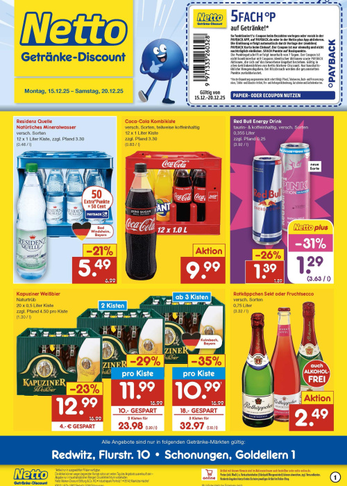 Getränkemarkt in deiner Nähe