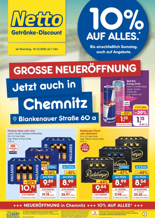 Getränkemarkt in deiner Nähe