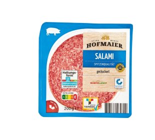 Salami Aufschnitt