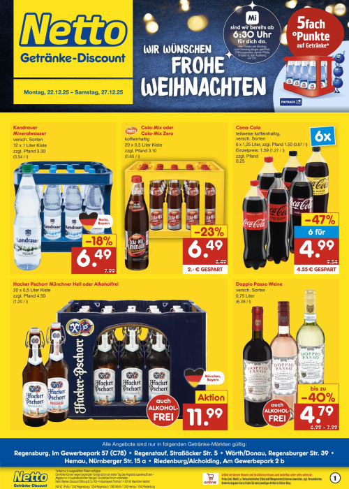 Getränkemarkt in deiner Nähe