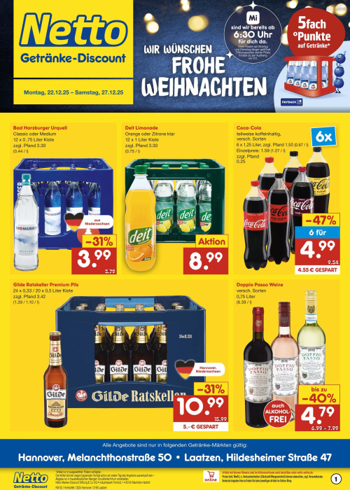 Getränkemarkt in deiner Nähe