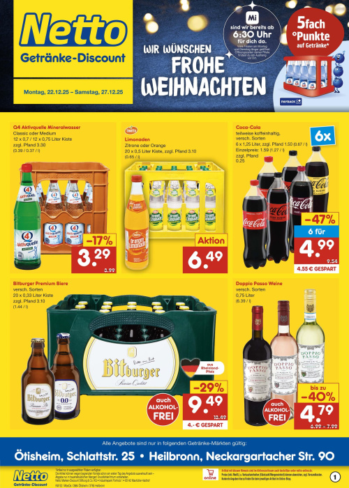Getränkemarkt in deiner Nähe