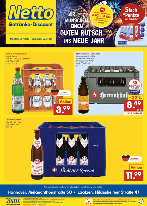 Getränkemarkt in deiner Nähe