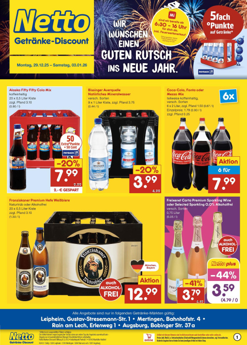 Getränkemarkt in deiner Nähe