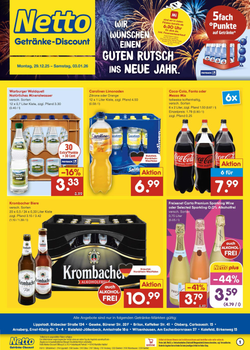 Getränkemarkt in deiner Nähe