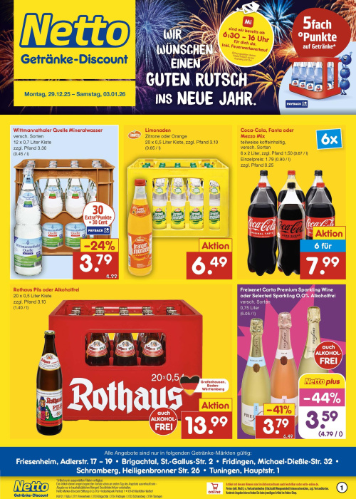 Getränkemarkt in deiner Nähe