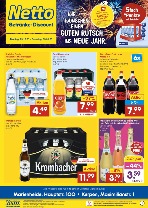 Getränkemarkt in deiner Nähe