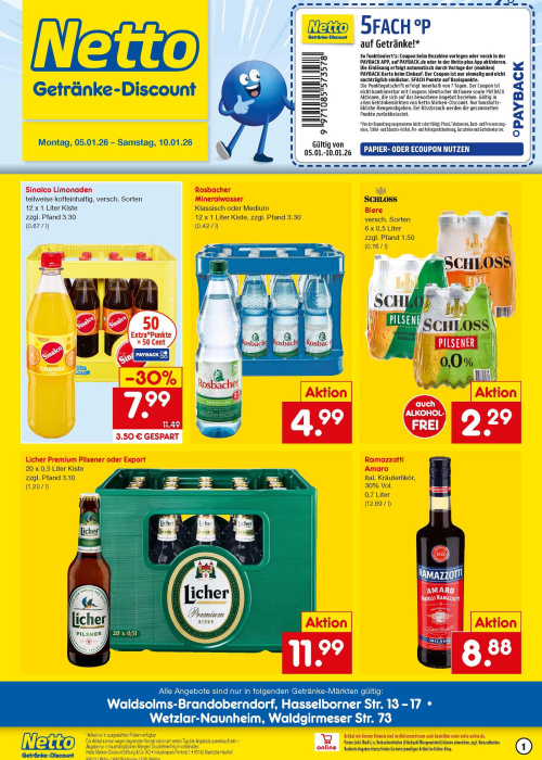 Getränkemarkt in deiner Nähe