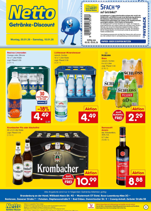 Getränkemarkt in deiner Nähe