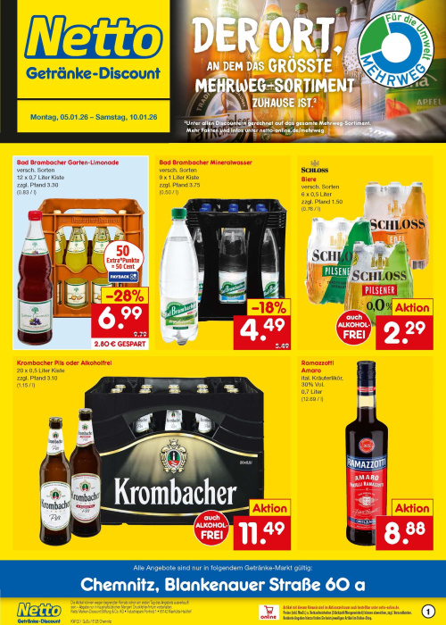 Getränkemarkt in deiner Nähe