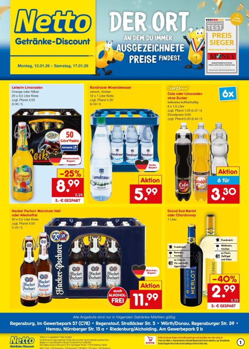 Getränkemarkt in deiner Nähe