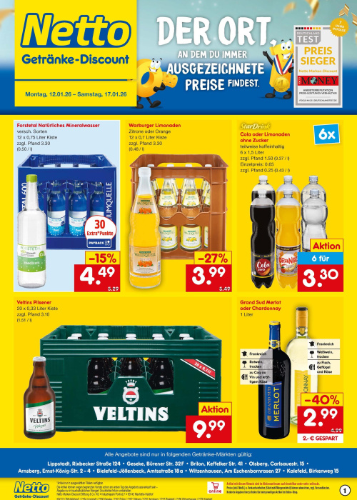 Getränkemarkt in deiner Nähe