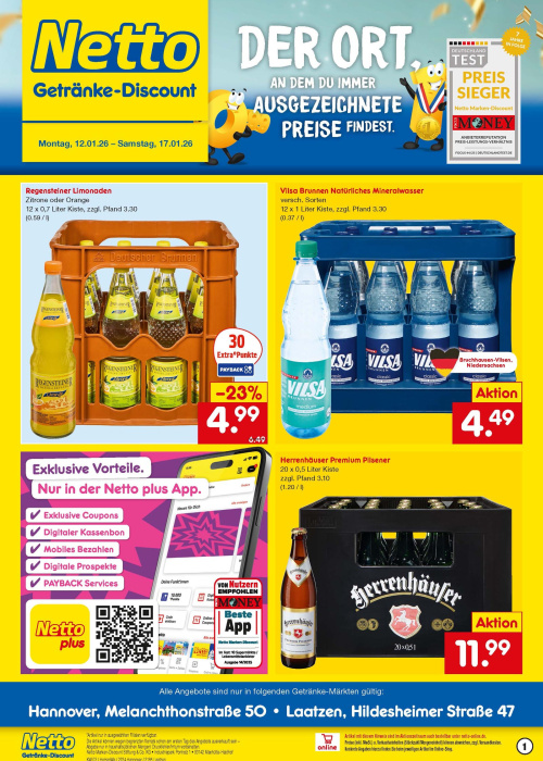 Getränkemarkt in deiner Nähe