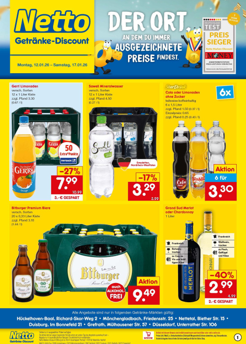 Getränkemarkt in deiner Nähe