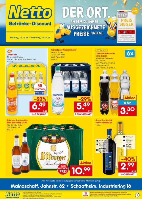 Getränkemarkt in deiner Nähe