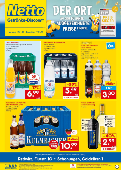 Getränkemarkt in deiner Nähe