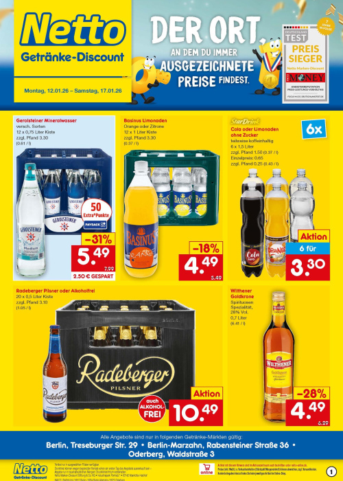 Getränkemarkt in deiner Nähe