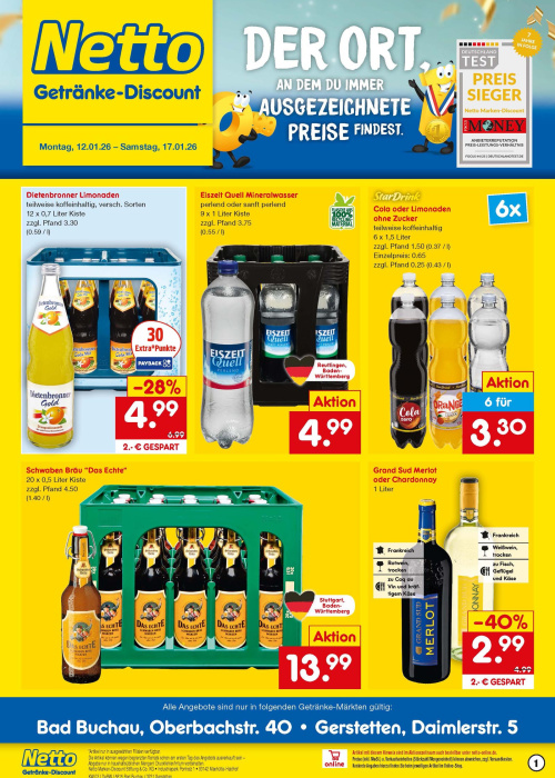 Getränkemarkt in deiner Nähe