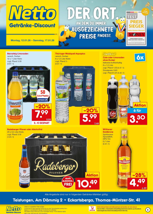 Getränkemarkt in deiner Nähe