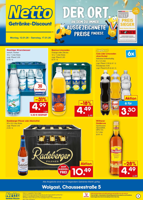 Getränkemarkt in deiner Nähe