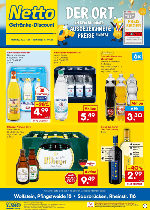 Getränkemarkt in deiner Nähe