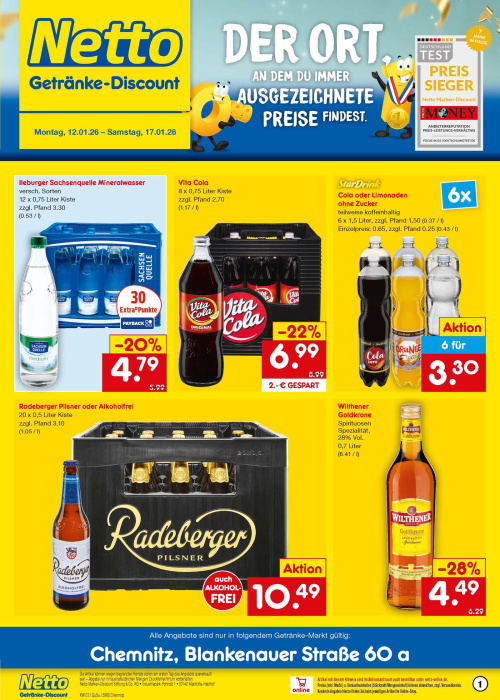 Getränkemarkt in deiner Nähe