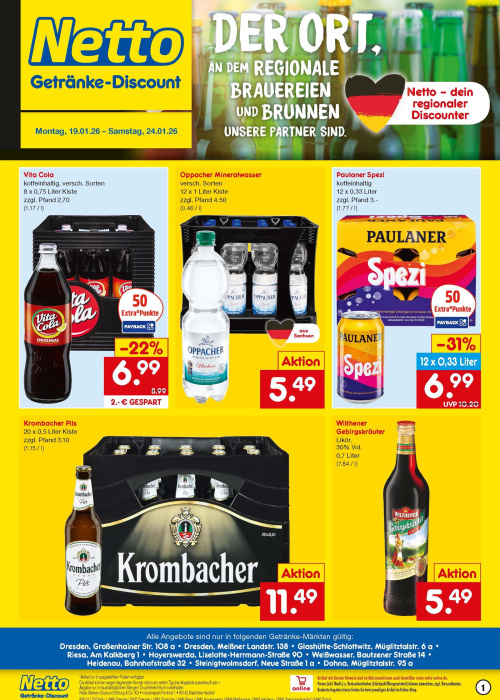 Getränkemarkt in deiner Nähe