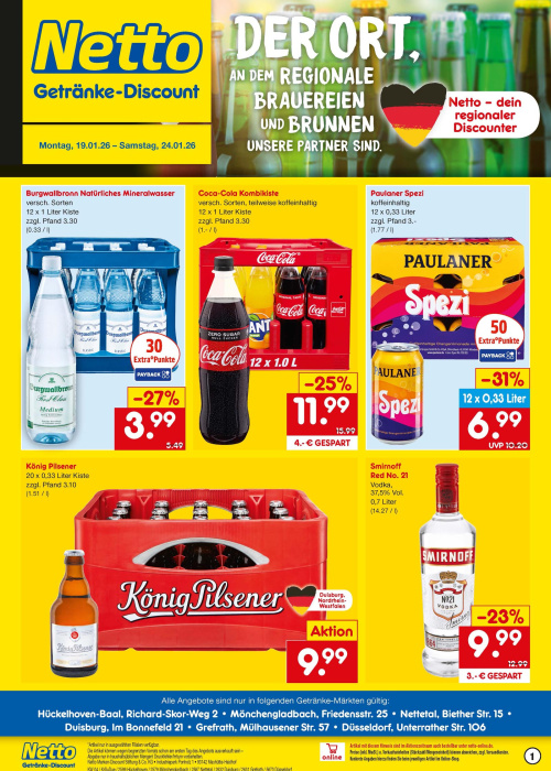 Getränkemarkt in deiner Nähe