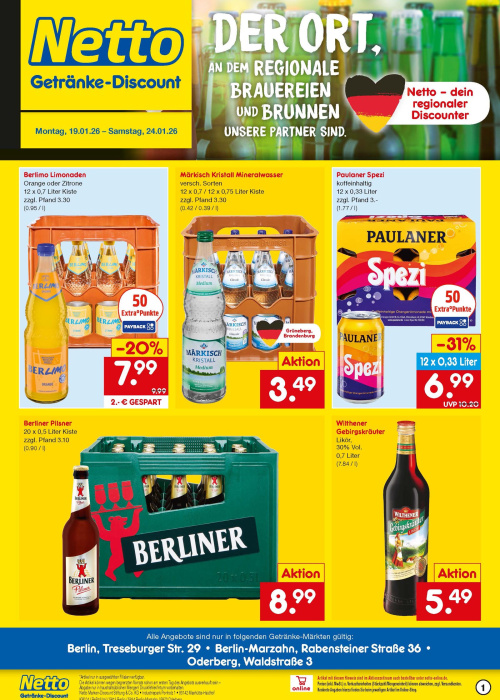 Getränkemarkt in deiner Nähe