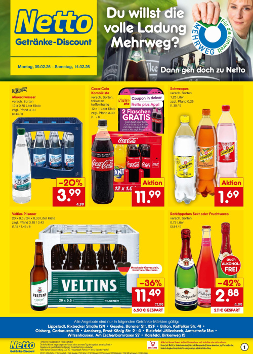 Getränkemarkt in deiner Nähe