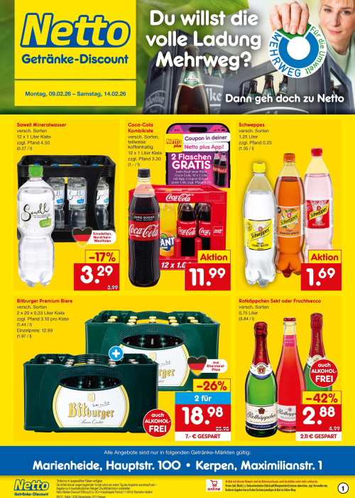 Getränkemarkt in deiner Nähe