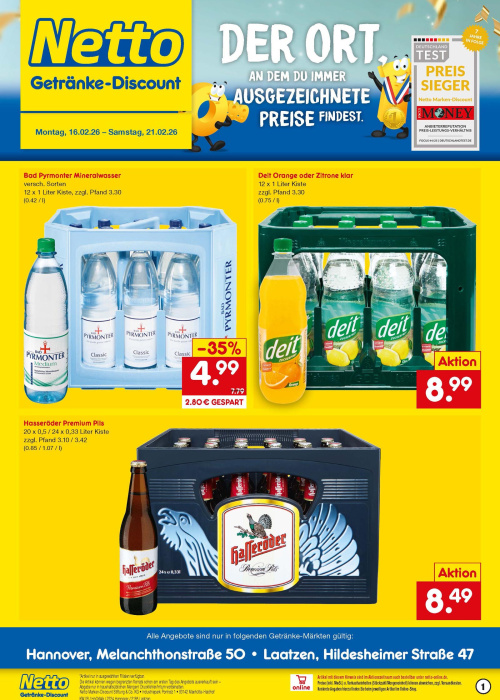 Getränkemarkt in deiner Nähe