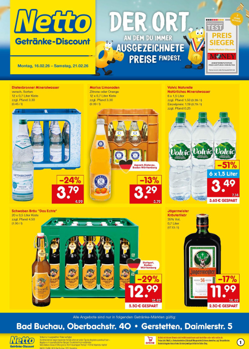 Getränkemarkt in deiner Nähe