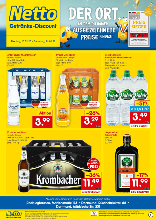 Getränkemarkt in deiner Nähe