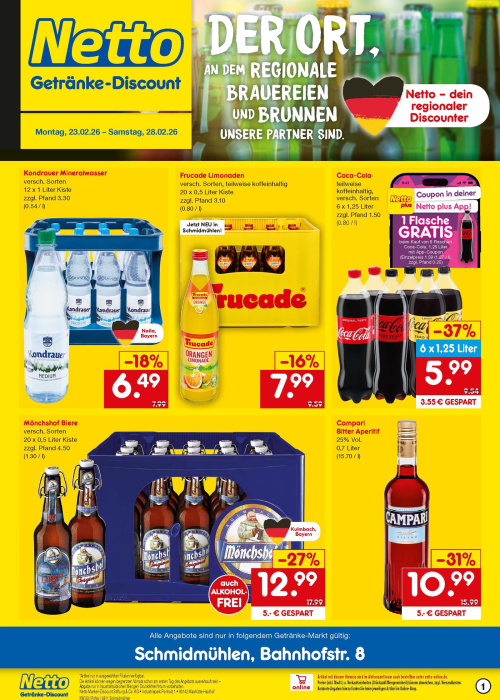 Getränkemarkt in deiner Nähe