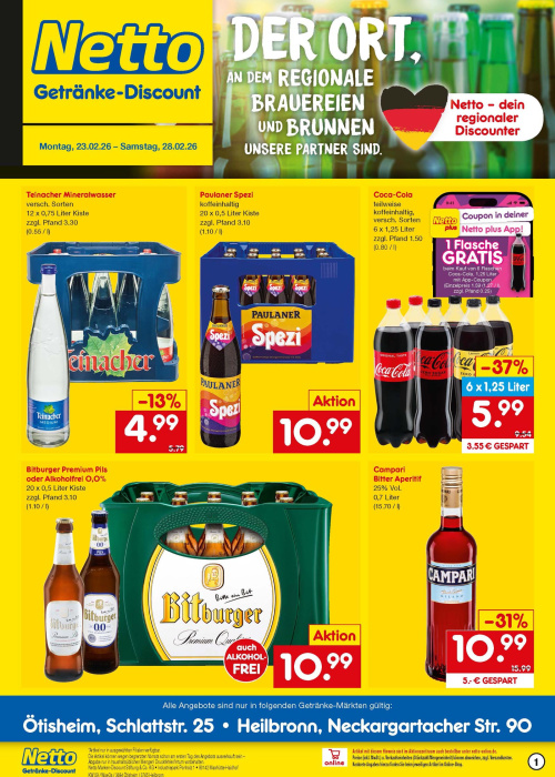 Getränkemarkt in deiner Nähe