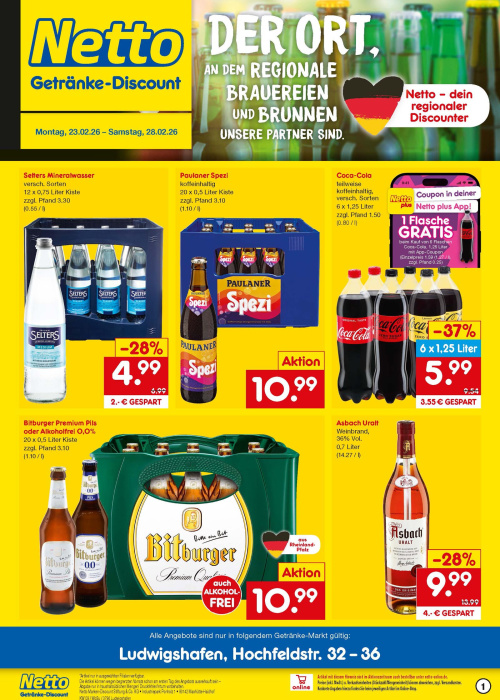 Getränkemarkt in deiner Nähe