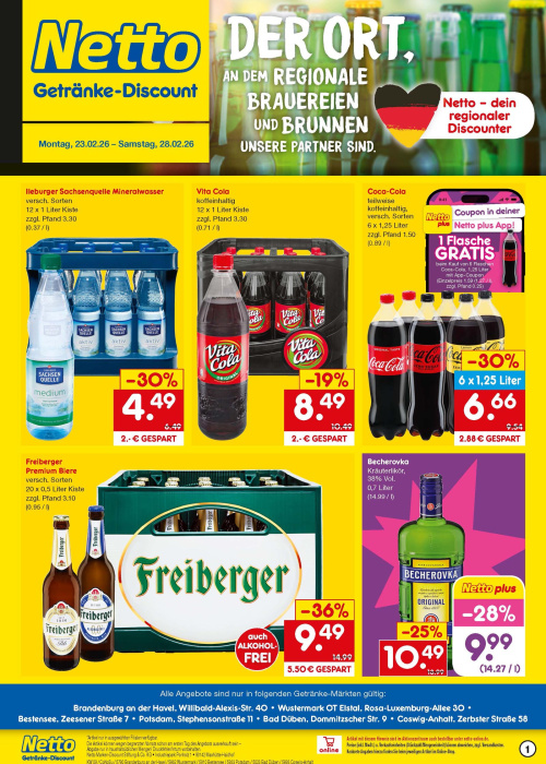 Getränkemarkt in deiner Nähe